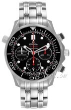 Omega Seamaster Diver 300m Co-Axial Chronograph 41.5mm Sort/Stål