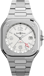 Bell & Ross Br 05 Hvit/Stål BR05G-SI-ST/SST