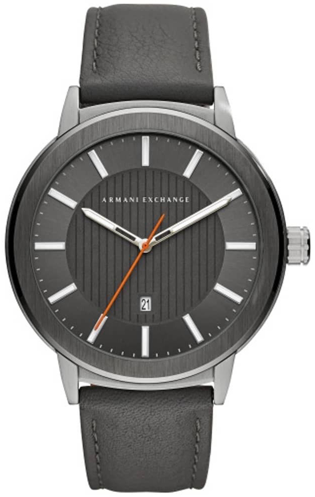 Bilde av Armani Exchange Dress Herreklokke Ax1462 Grå/lær Ø46 Mm