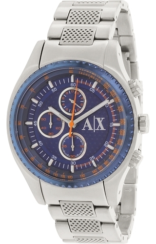 Bilde av Armani Exchange Street Herreklokke Ax1607 Blå/stål Ø45 Mm