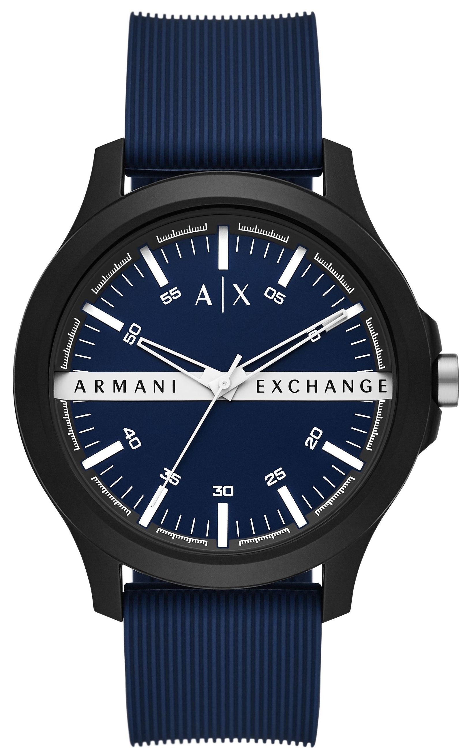 Bilde av Armani Exchange Herreklokke Ax2433 Hampton Blå/gummi Ø46 Mm