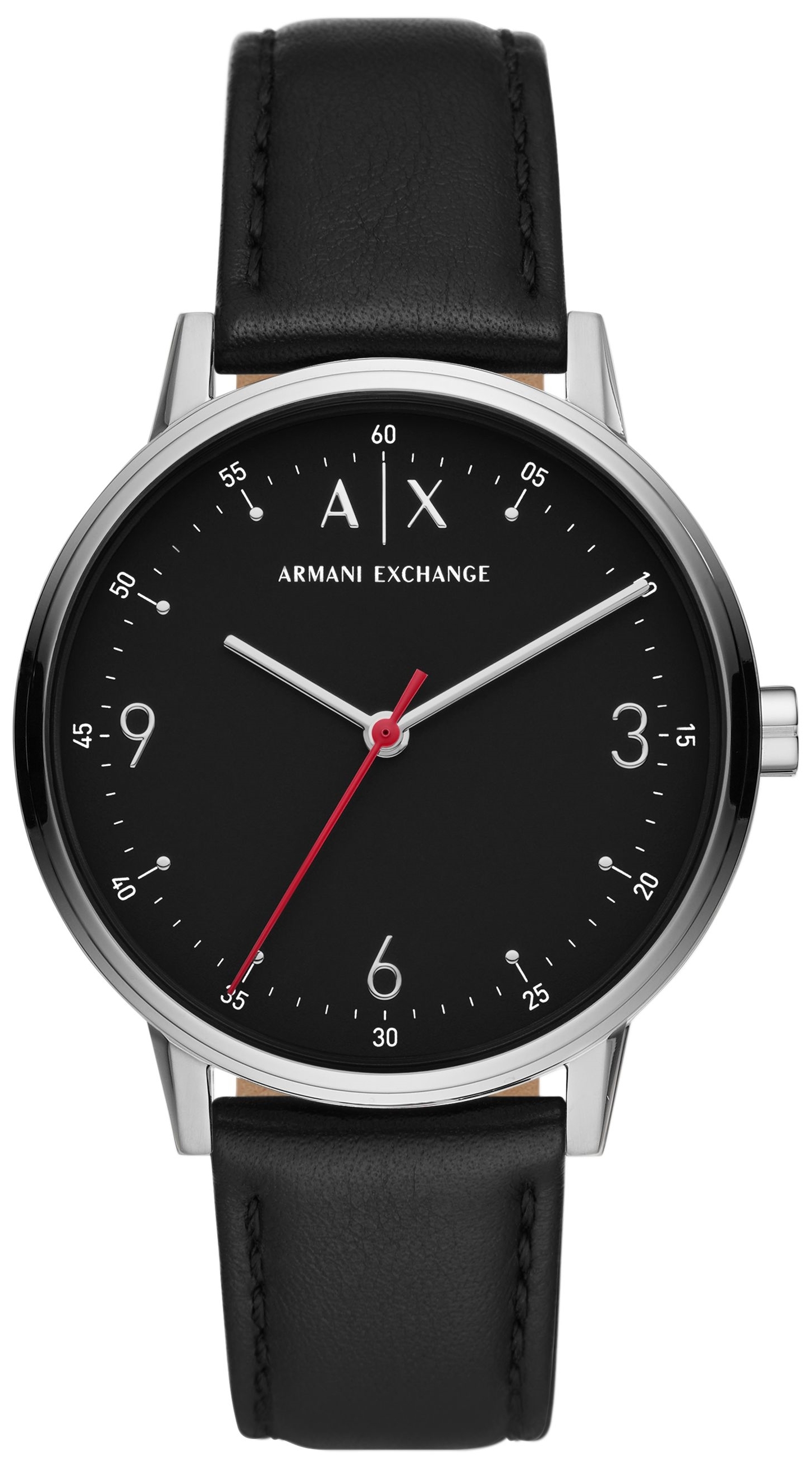 Bilde av Armani Exchange Herreklokke Ax2739 Cayde Sort/lær Ø42 Mm