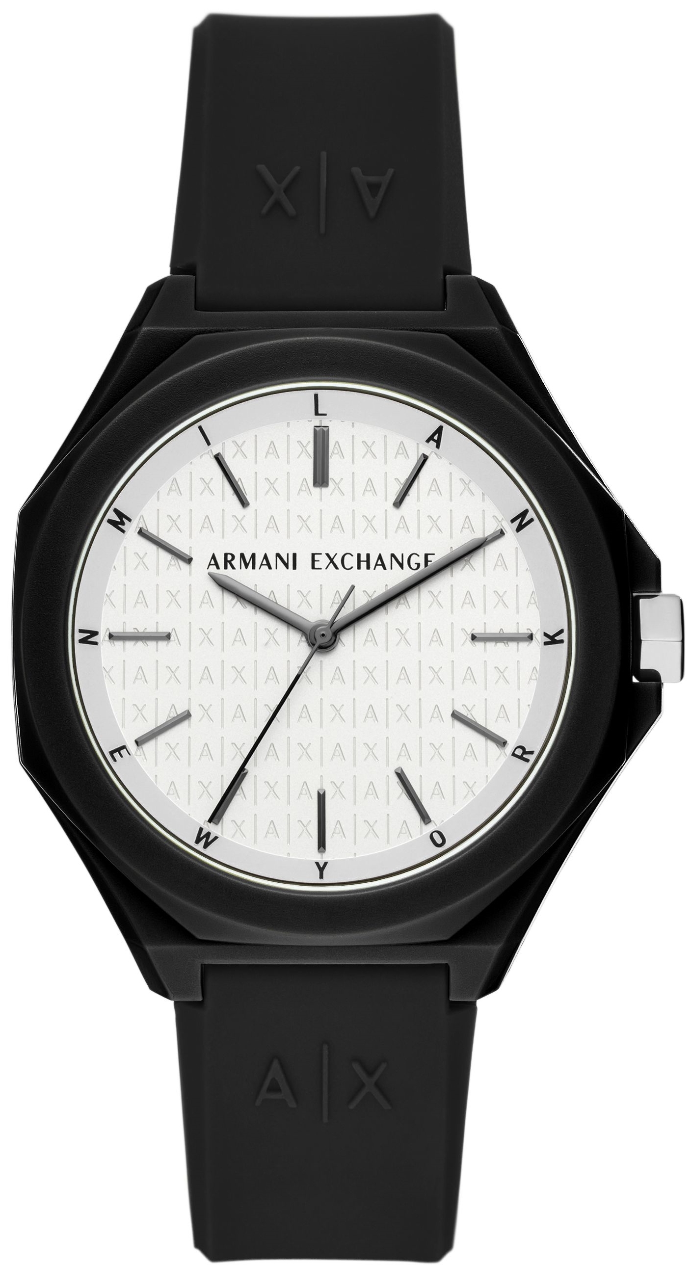 Bilde av Armani Exchange Herreklokke Ax4600 Andrea Hvit/gummi Ø40 Mm