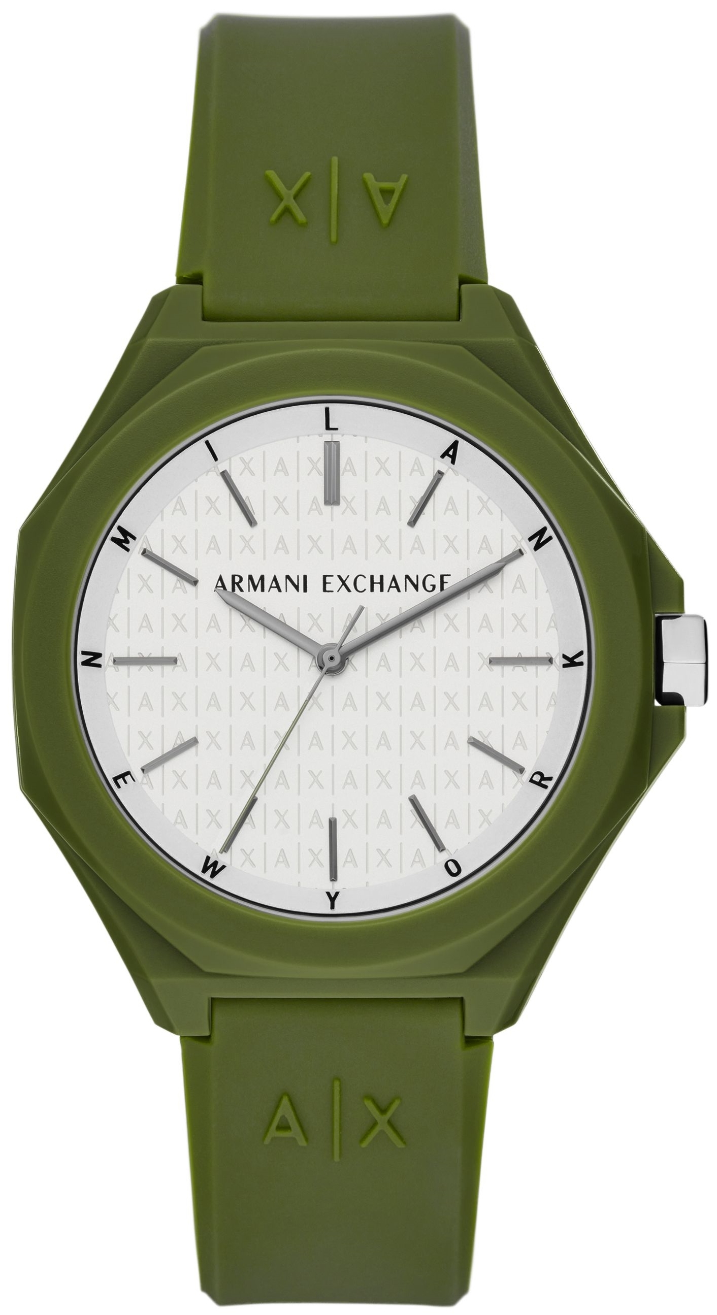 Bilde av Armani Exchange Herreklokke Ax4601 Andrea Hvit/gummi Ø40 Mm