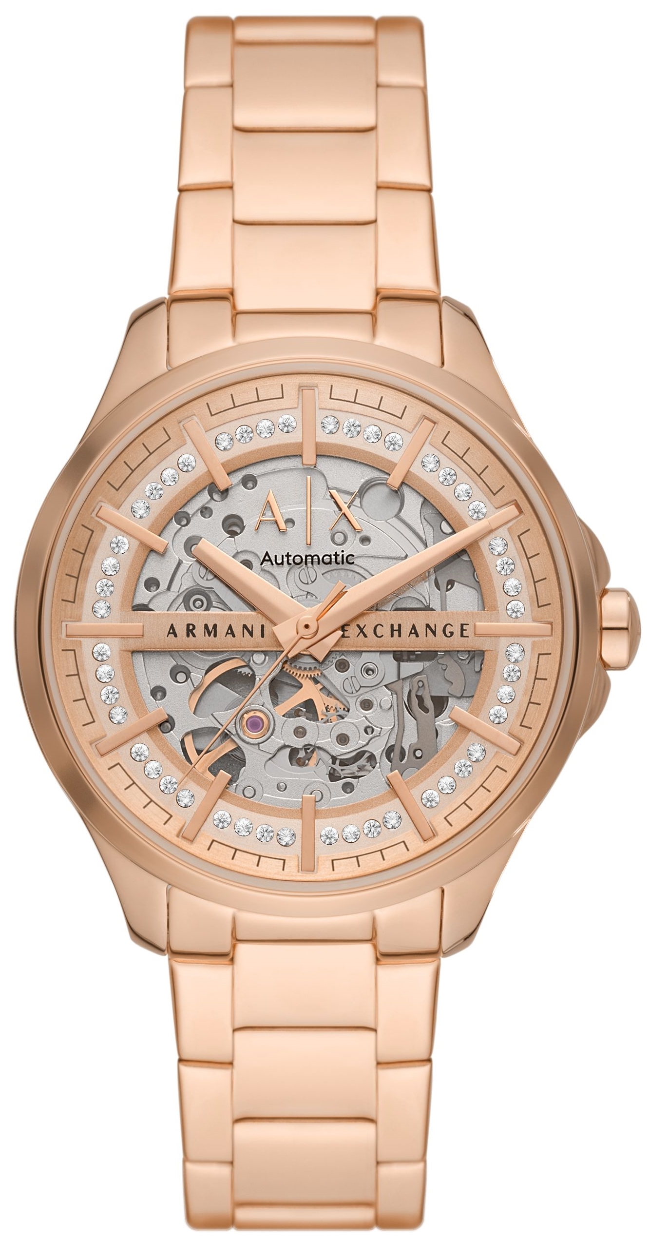 Bilde av Armani Exchange Ax5262 Lady Hampton Flerfarget/rose-gulltonet Stål