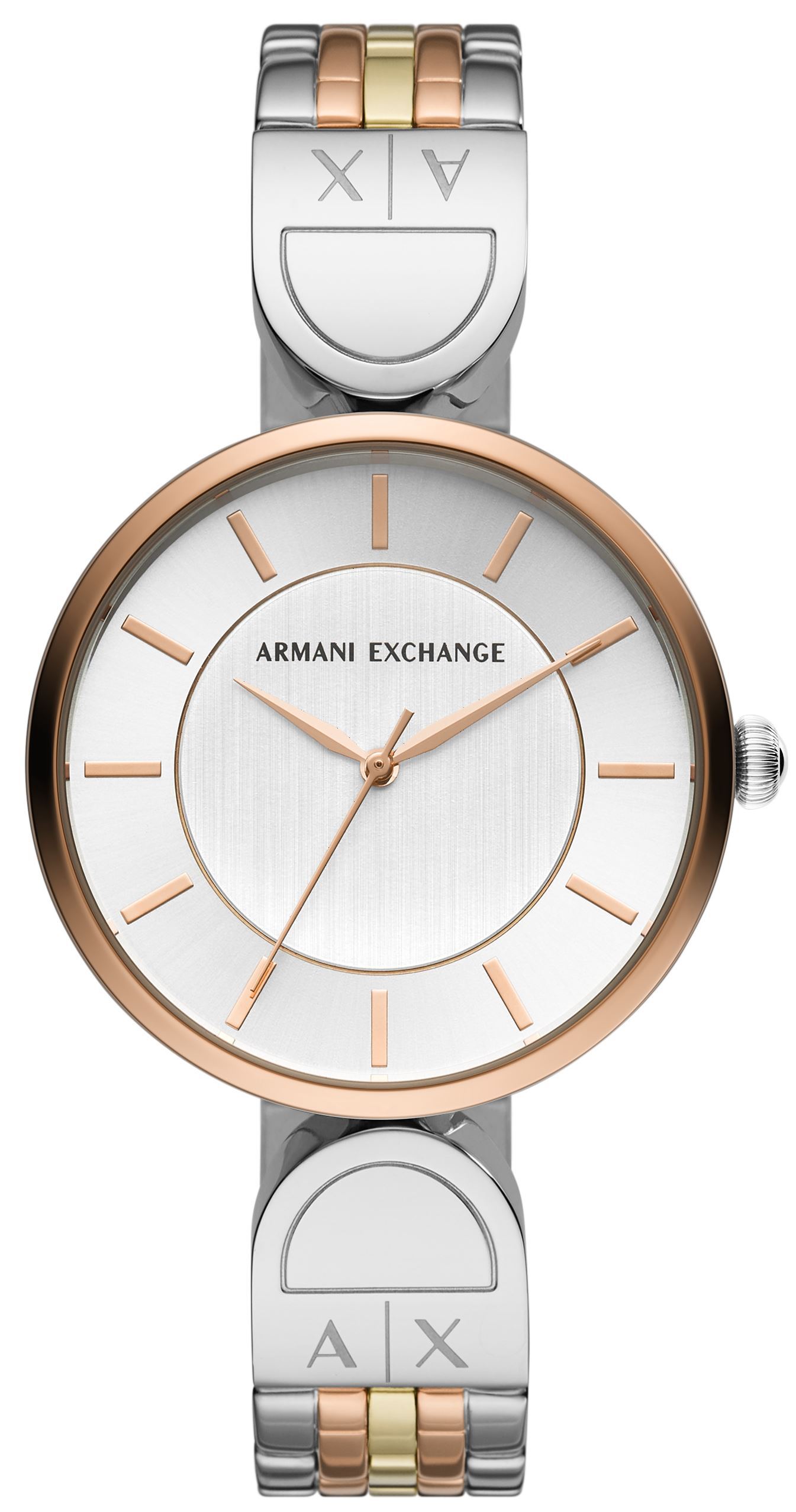 Bilde av Armani Exchange Brooke Dameklokke Ax5381 Sølvfarget/stål Ø38 Mm