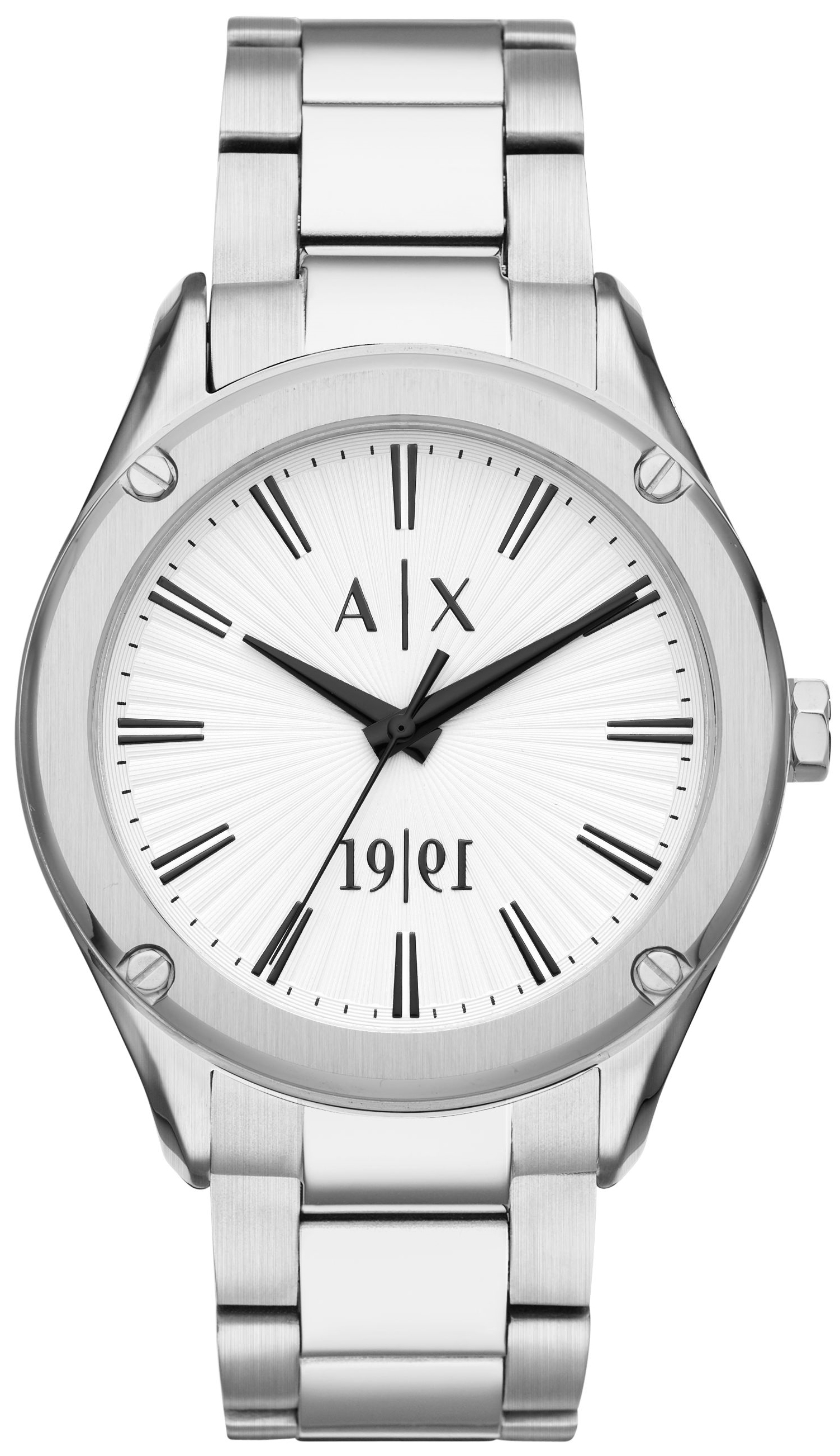 Bilde av Armani Exchange Herreklokke Ax7131set Fitz Sølvfarget/stål Ø44 Mm