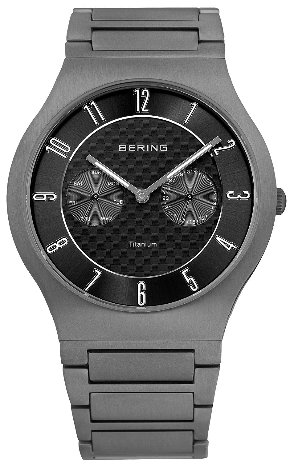 Bering Titanium Herreklokke 11939-777 Grå/Titan Ø39 mm - Bering