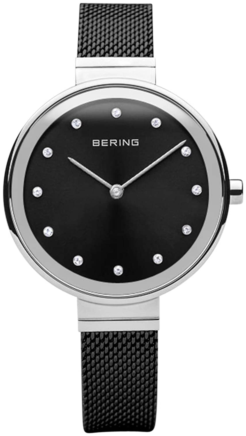 Bilde av Bering Dameklokke 12034-102 Sort/stål Ø34 Mm