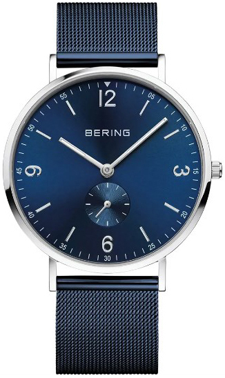 Bering Herreklokke 14040-307 Classic Blå/Stål Ø40 mm