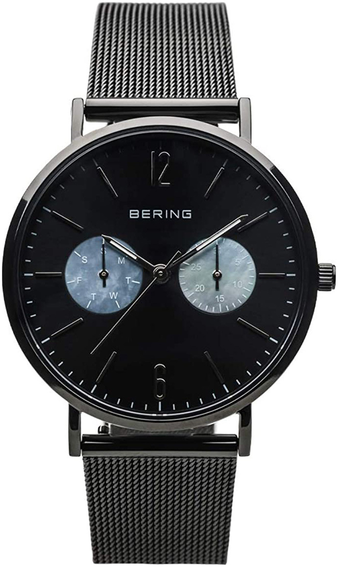 Bilde av Bering Dameklokke 14236-123 Classic Sort/stål Ø36 Mm