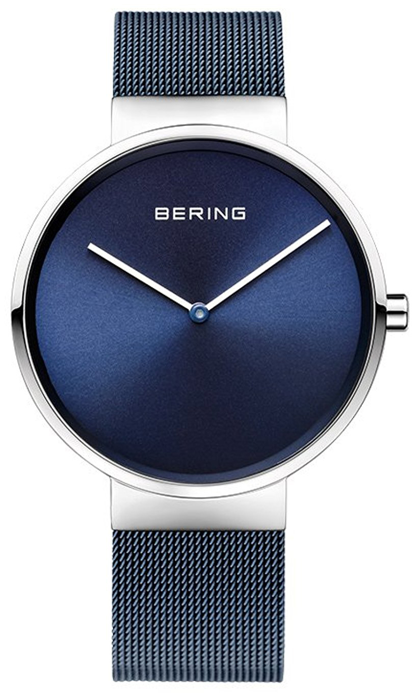 Bilde av Bering Herreklokke 14539-307 Classic Blå/stål Ø39 Mm