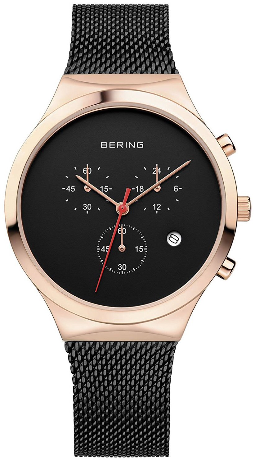 Bilde av Bering Herreklokke 14736-166 Classic Sort/stål Ø36 Mm