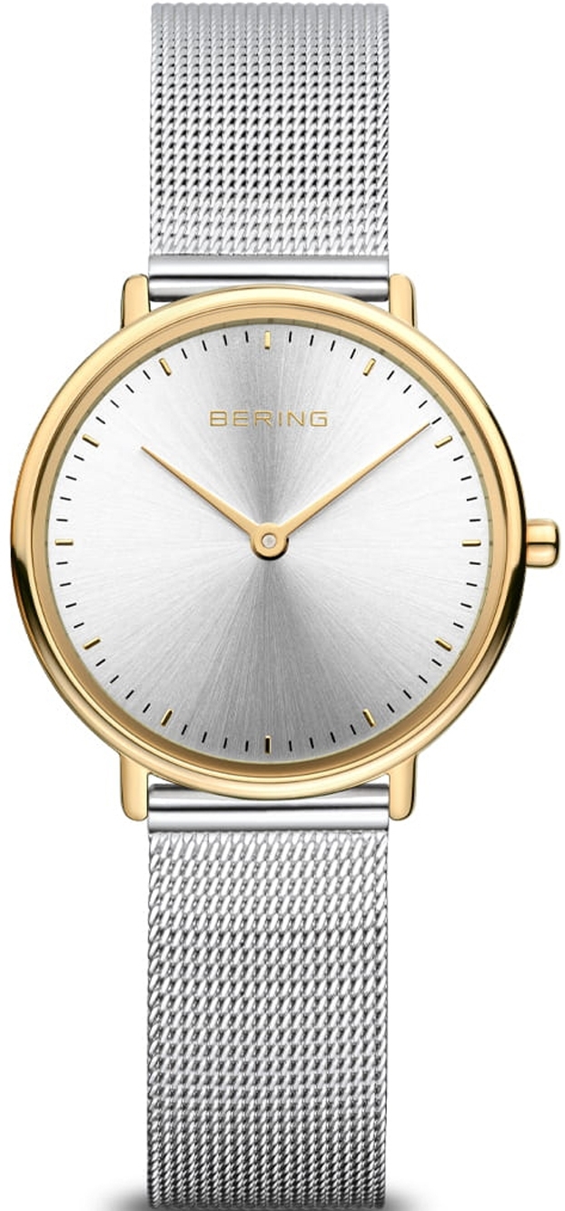 Bilde av Bering Dameklokke 15729-010 Ultra Slim Sølvfarget/stål Ø29 Mm