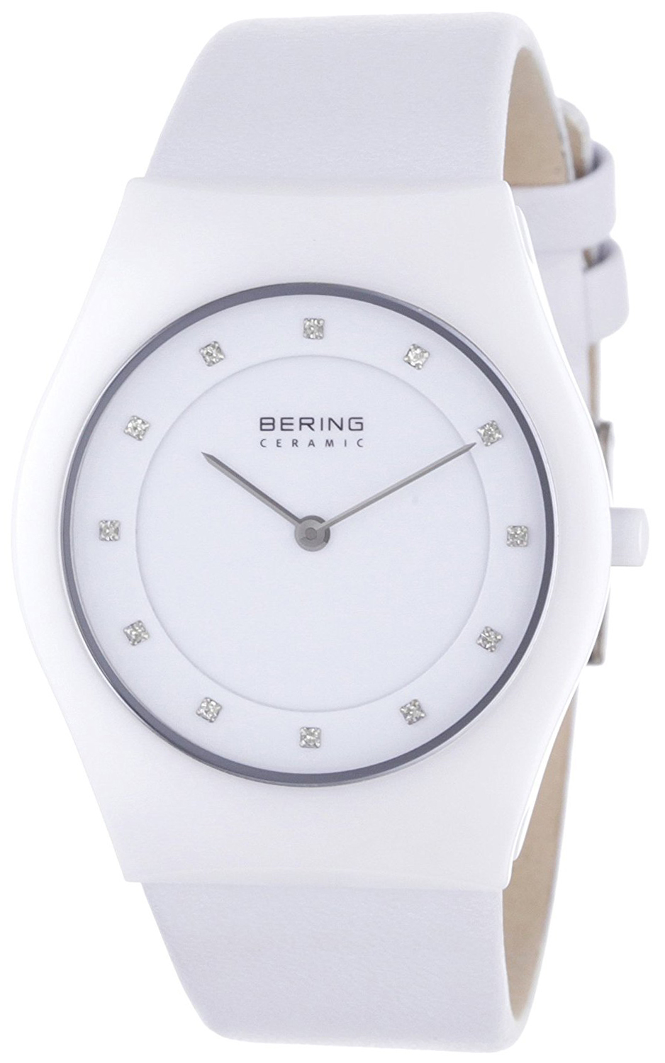 Bering 32035-659 Ceramic Hvit/Lær Ø35 mm