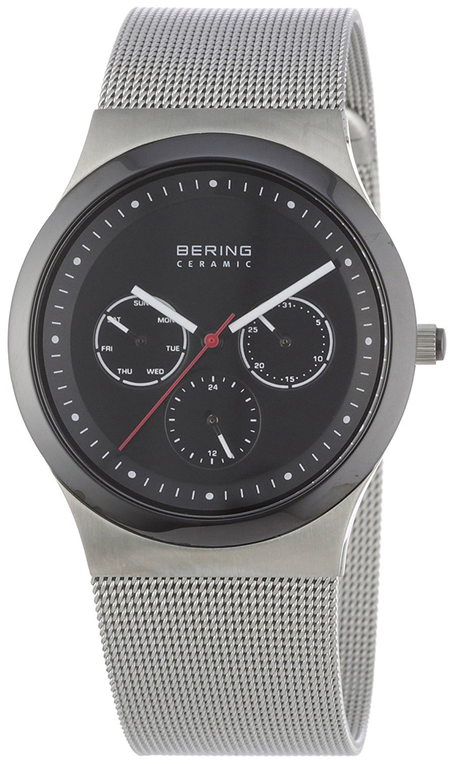 Bering Herreklokke 32139-002 Ceramic Sort/Stål Ø39 mm