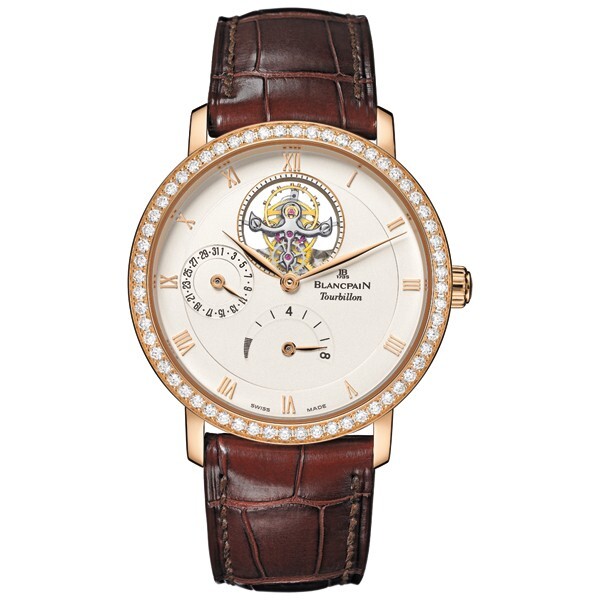 Bilde av Blancpain Herreklokke 6025-2942-55b Villeret Tourbillon