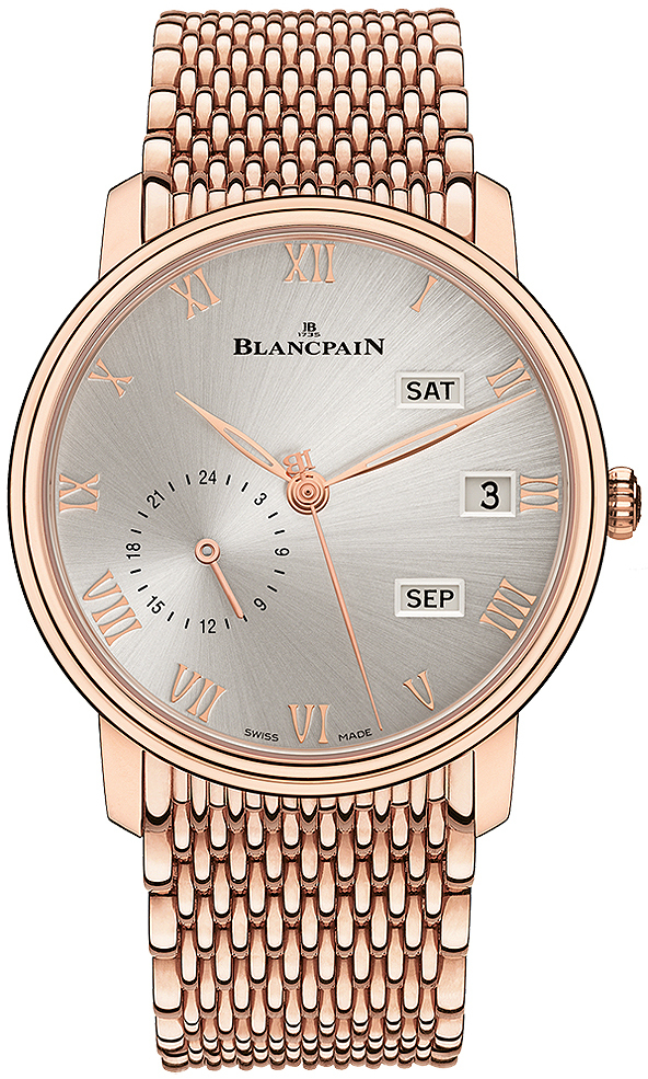 Bilde av Blancpain Herreklokke 6670a-3642-mmb Villeret Sølvfarget/18 Karat