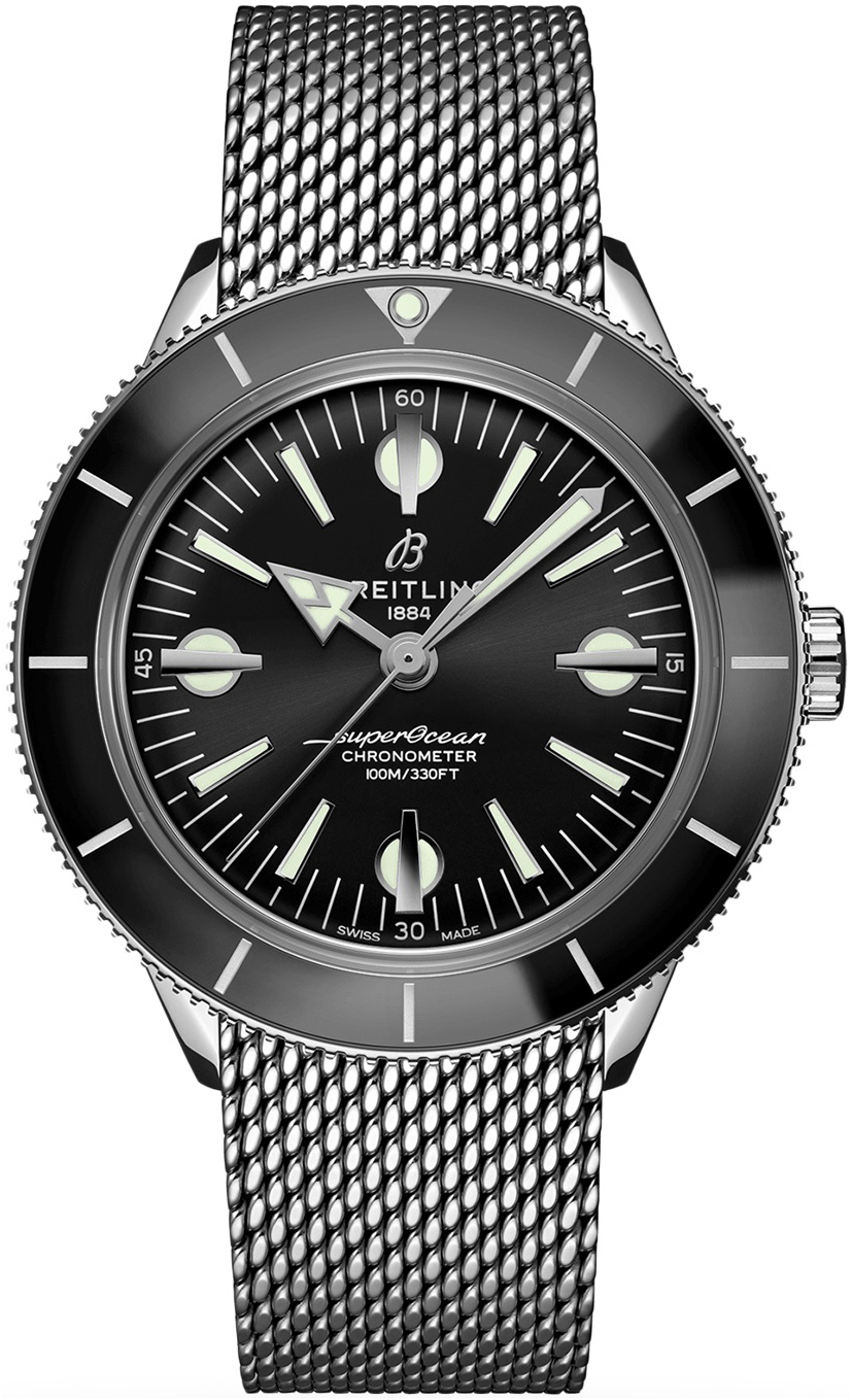 Bilde av Breitling Herreklokke A10370121b1a1 Superocean Heritage 57 Sort/stål