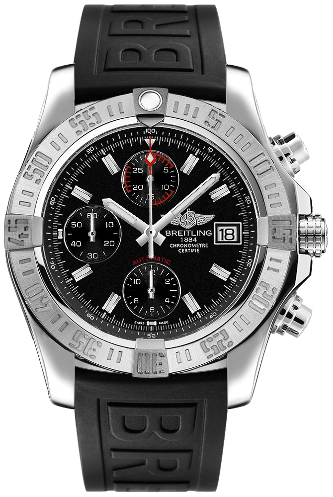 Bilde av Breitling Herreklokke A13381111b1s1 Avenger Ii Sort/gummi Ø43 Mm