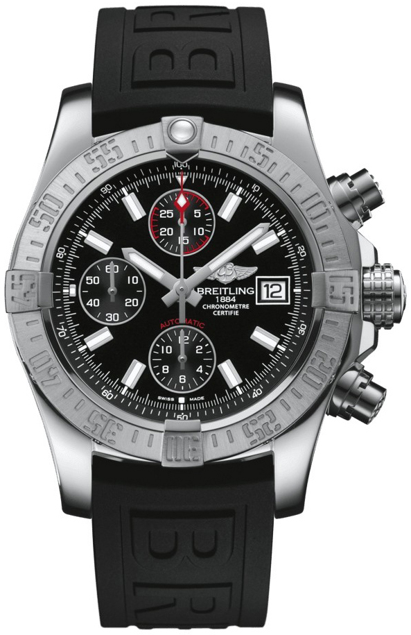 Bilde av Breitling Herreklokke A13381111b1s2 Avenger Ii Sort/gummi Ø43 Mm