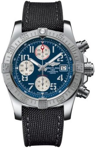 Bilde av Breitling Herreklokke A13381111c1w1 Avenger Ii Blå/gummi Ø43 Mm