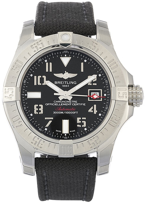 Bilde av Breitling Herreklokke A17331101b1w1 Avenger Ii Seawolf Sort/gummi