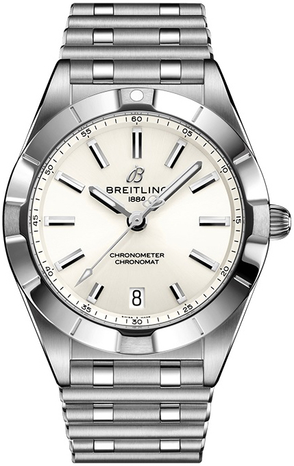 Bilde av Breitling Dameklokke A77310101a2a1 Chronomat 32 Hvit/stål Ø32 Mm