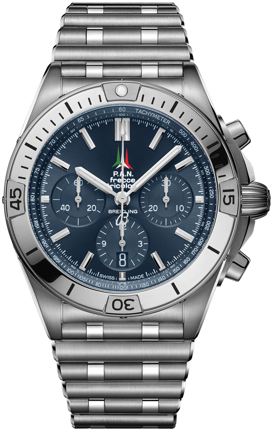 Bilde av Breitling Herreklokke Ab01344a1c1a1 Chronomat B01 42 Blå/stål Ø42