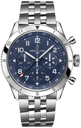 Bilde av Breitling Herreklokke Ab04451a1c1a1 Super Avi B04 Chronograph Gmt 46