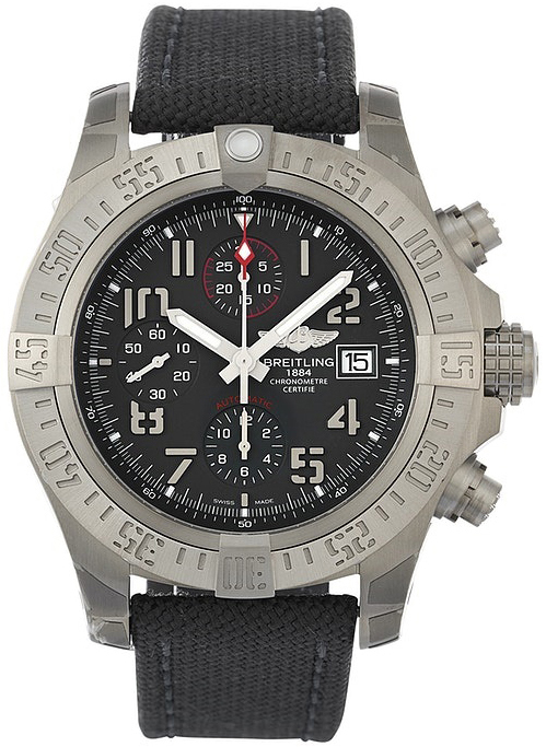 Bilde av Breitling Herreklokke E13383101m1w1 Avenger Bandit Grå/gummi Ø45 Mm