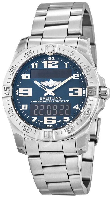 Bilde av Breitling Herreklokke E79363101c1e1 Professional Aerospace Blå/titan