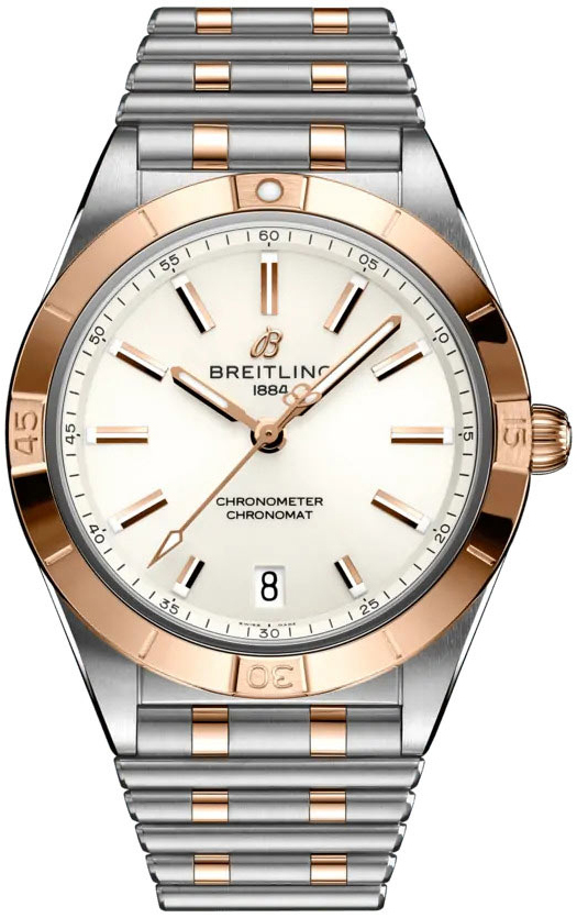 Bilde av Breitling Dameklokke U10380101a1u1 Chronomat Automatic 36 Hvit/18