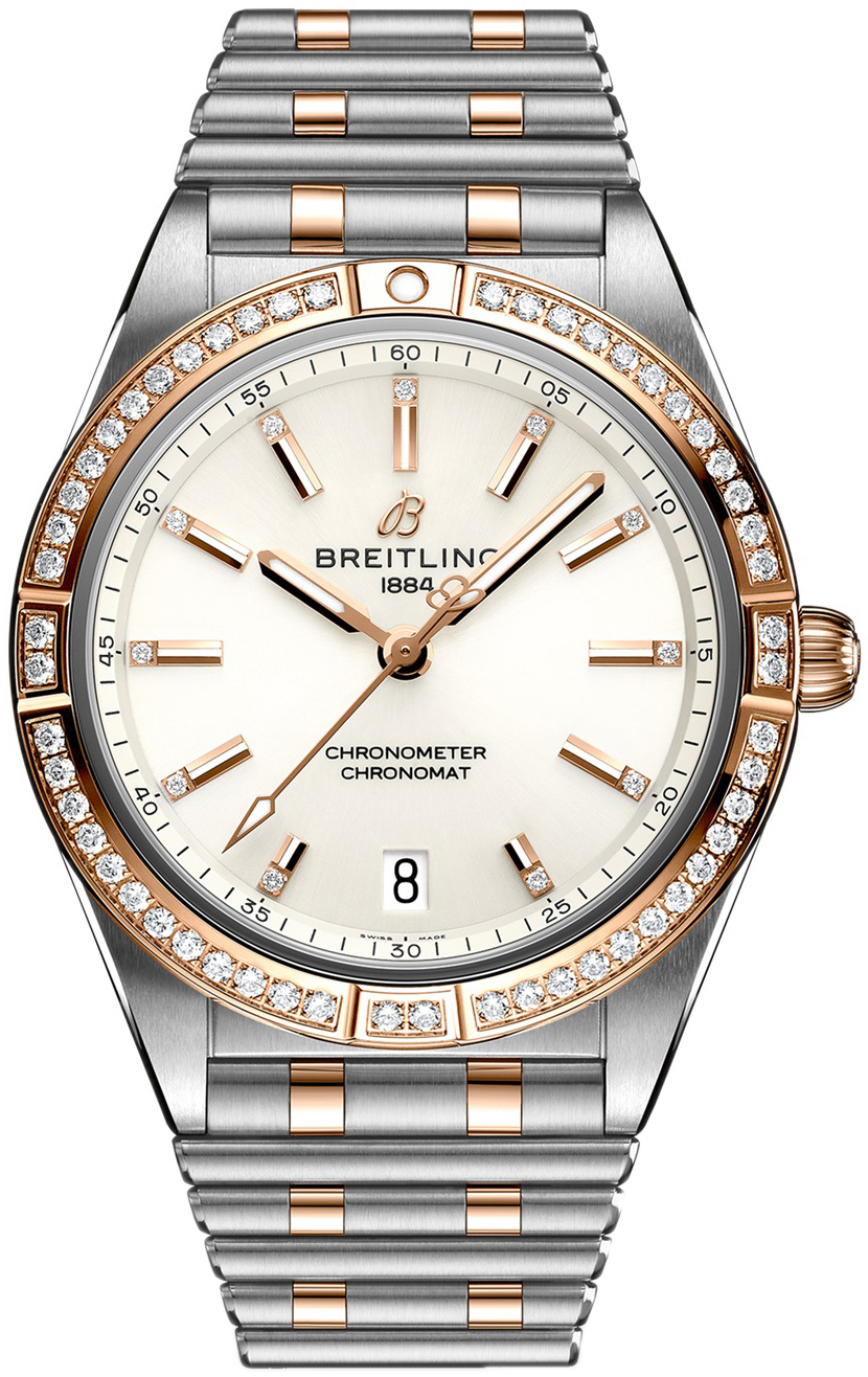 Bilde av Breitling Dameklokke U10380591a1u1 Chronomat Automatic 36 Hvit/18