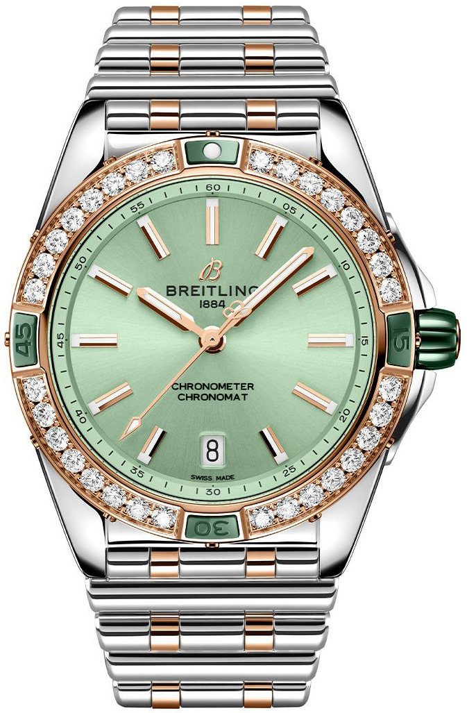 Bilde av Breitling Dameklokke U17356531l1u1 Super Chronomat Automatic 38