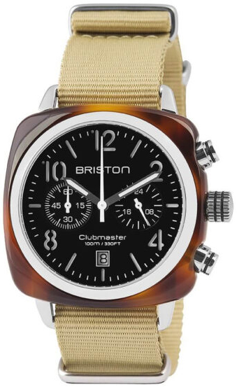 Briston Herreklokke 13140.SA.T.1.NK Classic Sort/Tekstil
