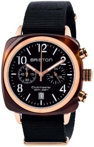 Briston 14140-PRA-T-1-NB Clubmaster Sort/Tekstil