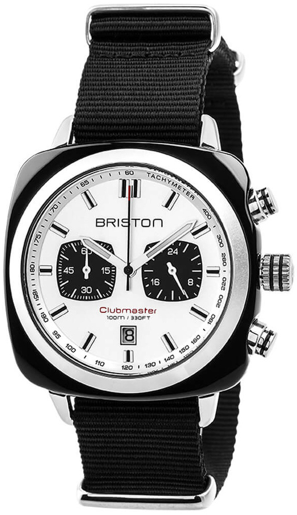 Briston 17142-SA-BS-2-NB Clubmaster Hvit/Tekstil