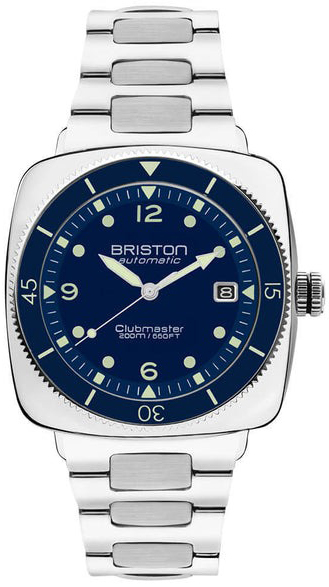 Briston Herreklokke 241740.PS.LD.15.SB Clubmaster Blå/Stål