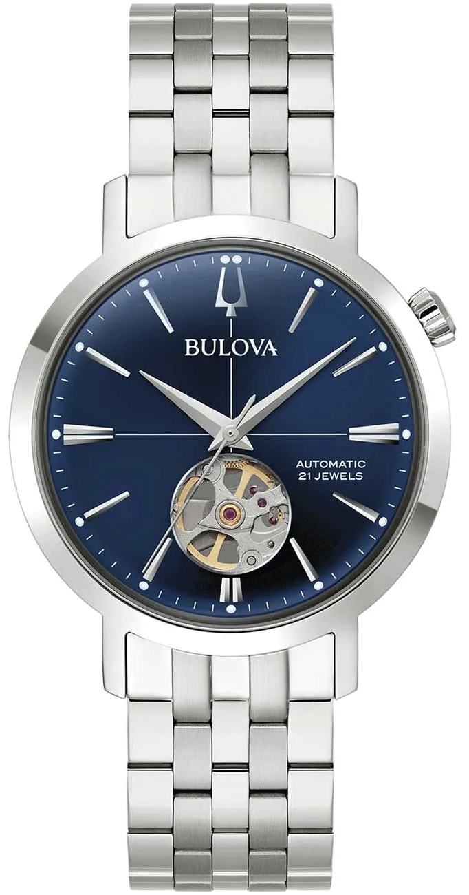 Bulova Herreklokke 96A320 Aerojet Blå/Stål Ø38 mm