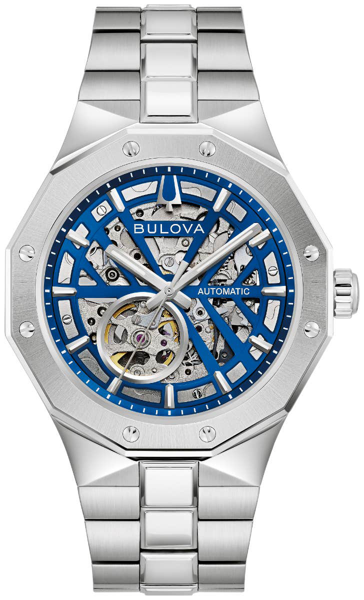 Bulova Herreklokke 96A352 Prestige Blå/Stål Ø42 mm