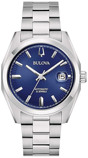 Bulova Herreklokke 96B436 Surveyor Blå/Stål Ø39 mm