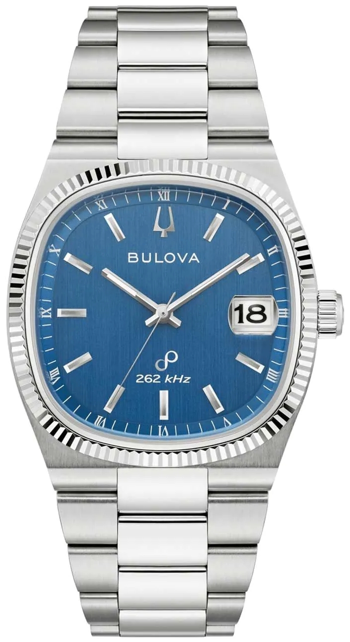 Bulova Herreklokke 96B440 Super Seville Blå/Stål Ø38 mm
