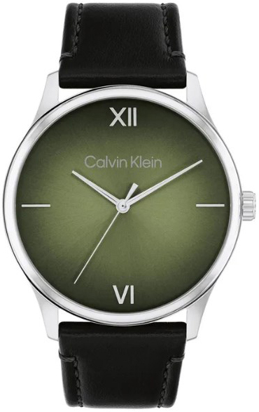 Calvin Klein CK Herreklokke 25200454 Ascend Grønn/Lær Ø43 mm