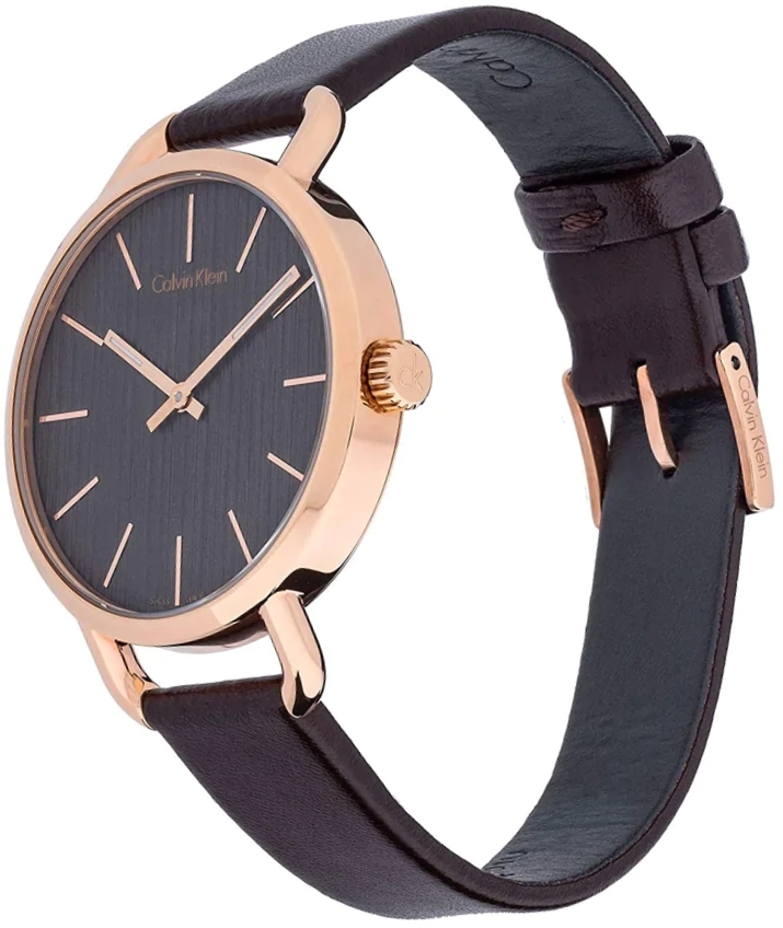 Calvin Klein CK Herreklokke K7B216P3 Grå/Rose-gulltonet stål Ø42 mm