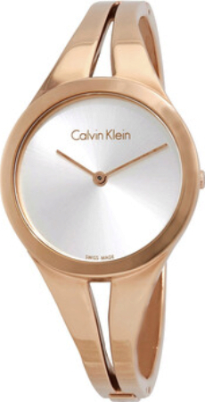 Calvin Klein 99999 Dameklokke K7W2M616 Hvit/Rose-gulltonet stål Ø28 - Calvin Klein