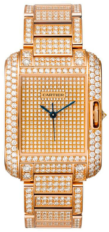 Cartier Tank Anglaise Dameklokke HPI00560 Diamantsmykket/18 karat - Cartier