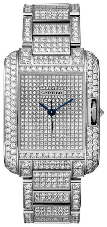Cartier Tank Anglaise Dameklokke HPI00561 Diamantsmykket/18 karat - Cartier