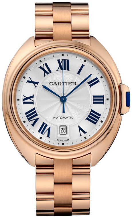 Cartier Cle De Cartier Dameklokke WGCL0020 Sølvfarget/18 karat rosé - Cartier