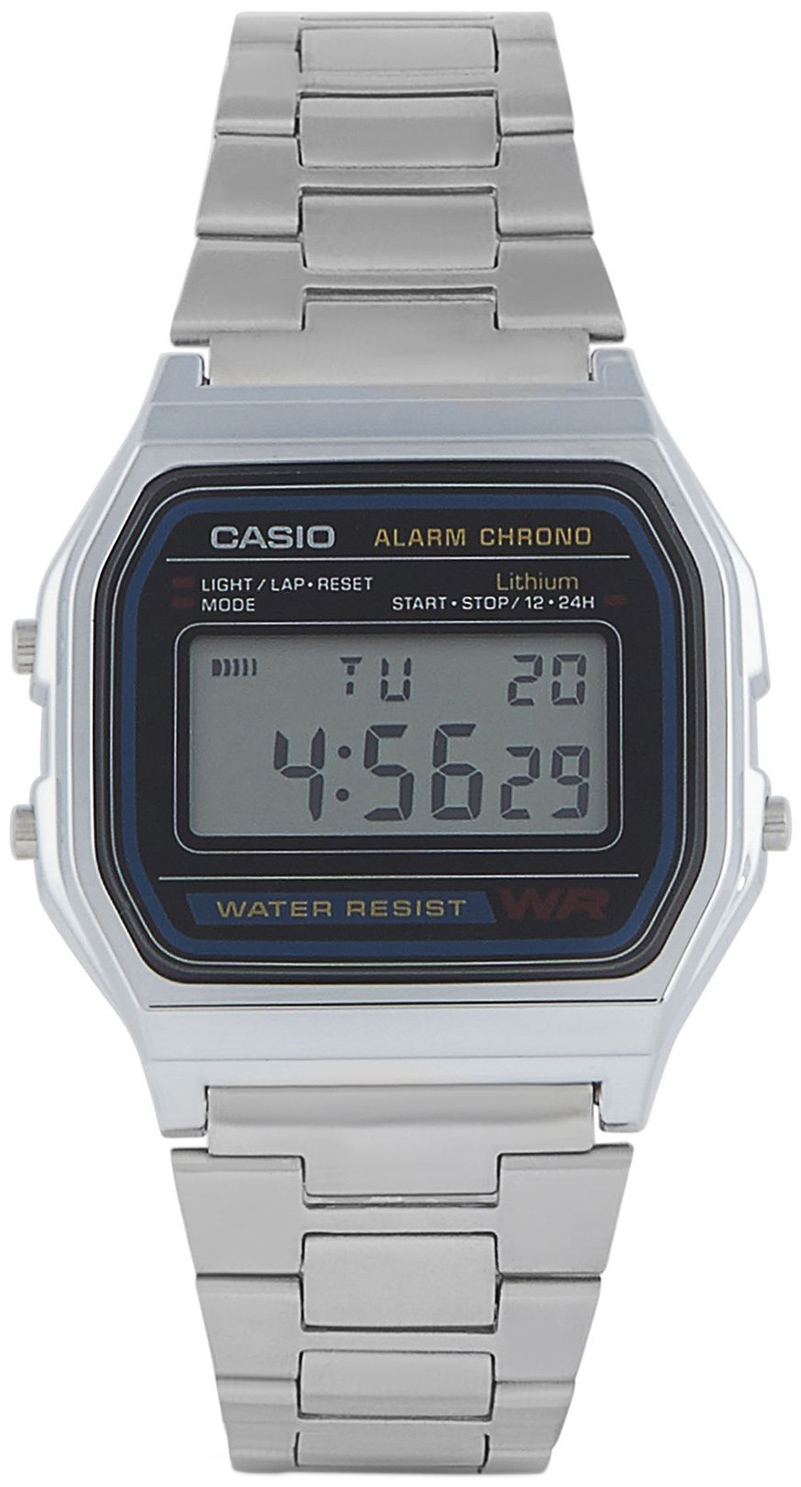 Casio A158WA-1DF Collection Grå/Stål